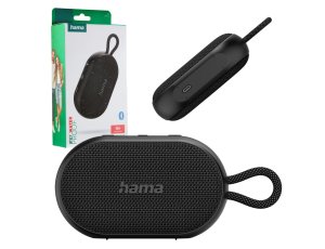 Głośnik mobilny bezprzewodowy Bluetooth Hama Buddy 3.0 czarny przenośny