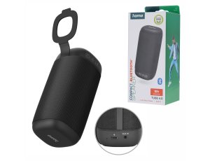 Głośnik mobilny Bluetooth Hama Tube 4.0 czarny
