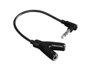 Hama ADAPTER JACK 3,5 STEREO WT. - 2xJACK 3,5 STEREO GN. 0,2M