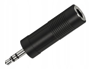 Hama Adapter Jack 3,5 Wt., Jack 6,3 Stereo Gn.