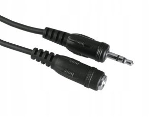 Hama KABEL przedłużacz JACK 3,5mm, 2,5m, koszowy