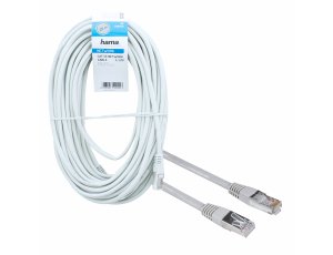 Hama Kabel sieciowy Cat5e F/UTP 1 Gbit/s 20M do internetu LAN skrętka RJ45