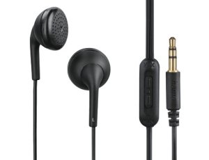 Hama Smart4MusicVC, słuchawki douszne czarne z regulacją głośności