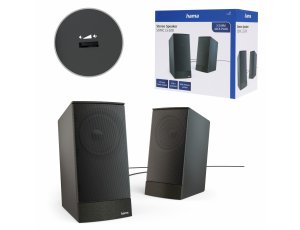 Recenzja Hama LS-208, głośników komputerowych stereo do PC z minijackiem 3,5 mm