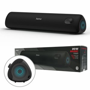 Głośnik bezprzewodowy Bluetooth 5.3 Hama Piperoll 3.0 Soundbar 20W Stereo