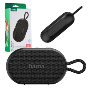 Głośnik mobilny bezprzewodowy Bluetooth Hama Buddy 3.0 czarny przenośny
