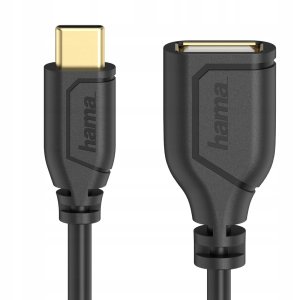 Hama KABEL adapter przejściówka USB-C do OTG 0,15m