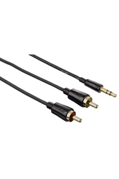 Hama kabel JACK 3,5-2xCINCH FLEXI-SLIM 1,5M TECHLINE, opis, specyfikacja, opinie