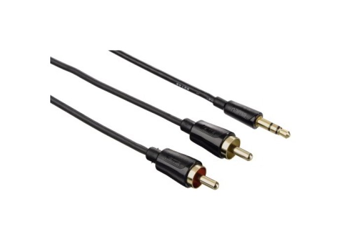 Hama kabel JACK 3,5-2xCINCH FLEXI-SLIM 1,5M TECHLINE, opis, specyfikacja, opinie