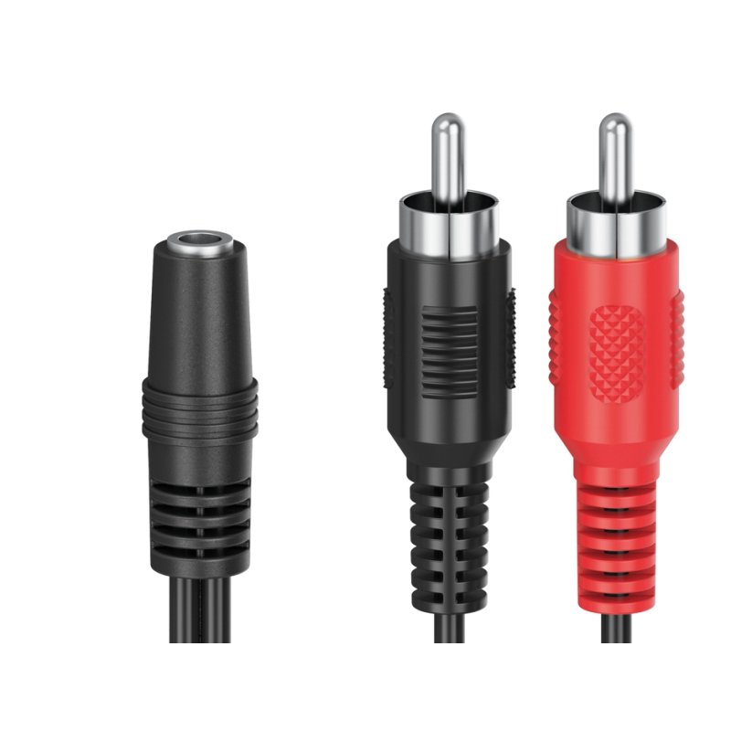 Hama ADAPTER kabel JACK 3,5 STEREO - 2 x CINCH