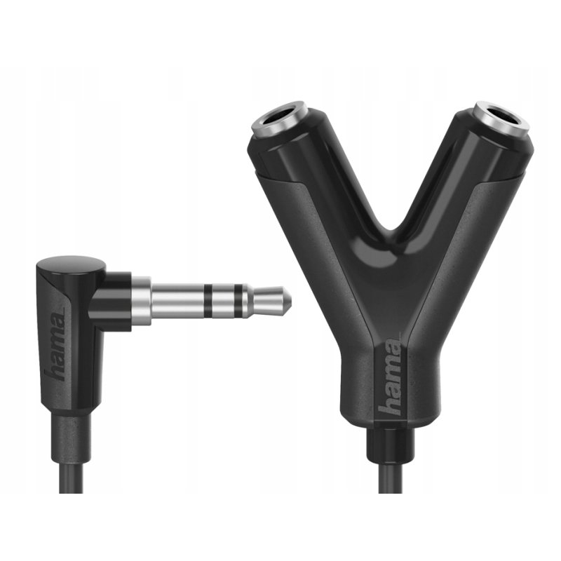 Hama Adapter Wtyk Jack 3,5-2 X Jack 3,5 Gniazdo