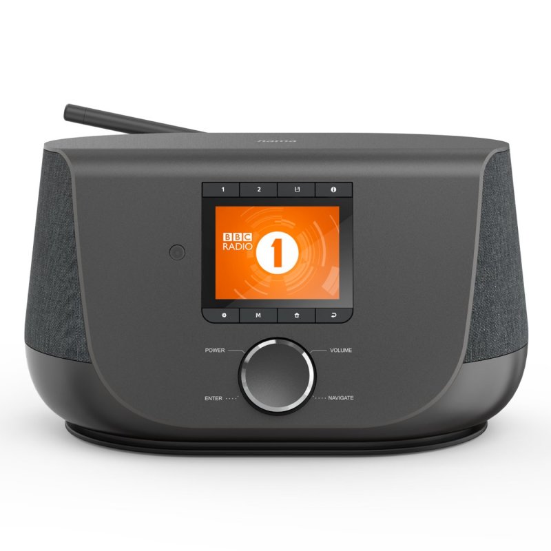 Hama DIR3300SBT, radio cyfrowe FM/DAB/DAB+/INT/BT czarne