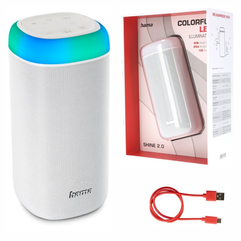 Hama Głośnik Bluetooth Bezprzewodowy Shine 2.0