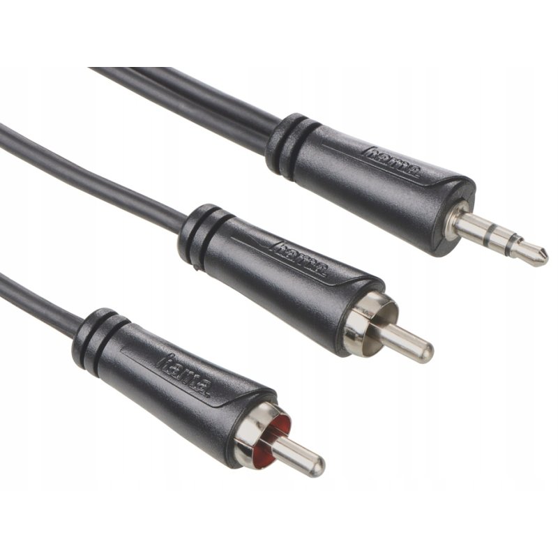 Hama Kabel Audio Aux Mini Jack 3,5 mm / 2 x RCA / 1,5 m