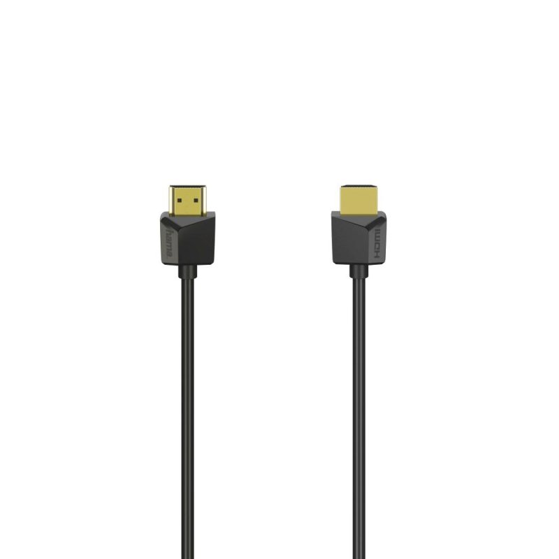 Hama Kabel HDMI 2.0 B, flexi-slim, 4K, 1,5m, czarny
