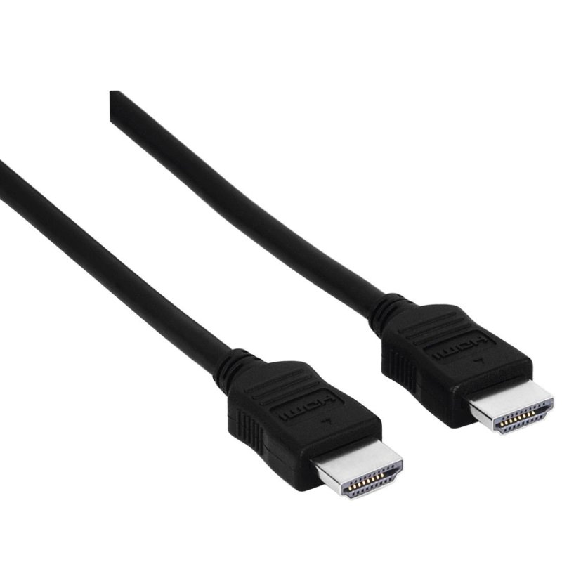 Hama Kabel HDMI, koszowy, 10,2 Gbit/s, 3m, czarny