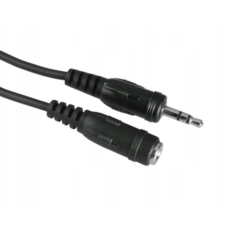 Hama KABEL przedłużacz JACK 3,5mm, 2,5m, koszowy