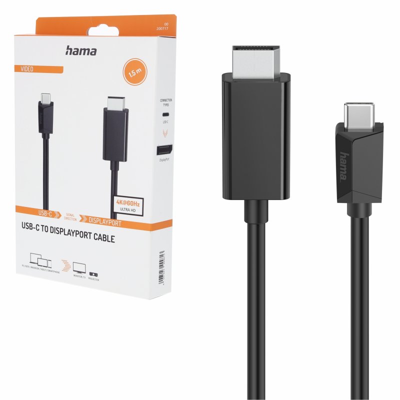 Kabel USB-C do DisplayPort 4K